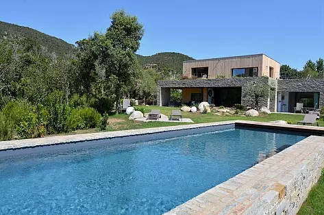 Rental villa with private pool in Corsica France | ChicVillas