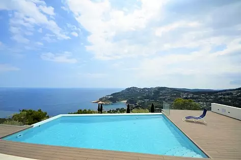 Beachfront rental villa with a pool, Côté Costa Brava | ChicVillas