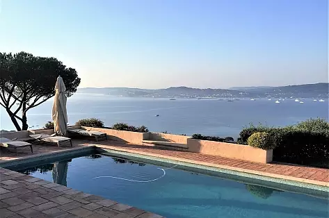 Villa rental pool Saint-Tropez