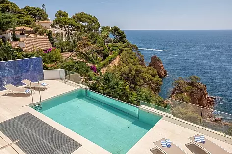 Rent a luxury villa Costa Brava with pool and seaview | ChicVillas